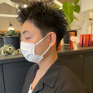 メンズ 細沼 葵のヘアスタイル