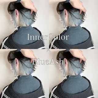 カラー 水戸/ブリーチカラー ♠️♠️會澤遼真のヘアスタイル