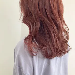 ミディアム カラー お洒落パーマ/ 艶カラー/michiのヘアスタイル