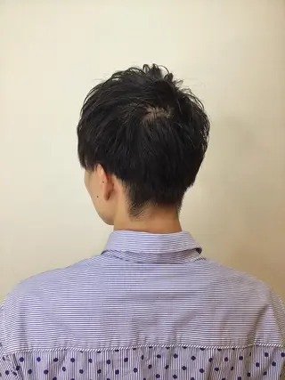 ショート メンズ 齋藤 らいのヘアスタイル