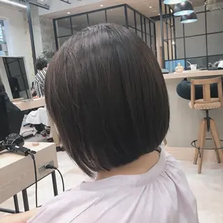 ショート ノツコウダイ /ぱつっとボブのヘアスタイル