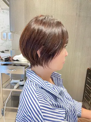 ショート 美髪矯正/縮毛矯正 越野雄大のヘアスタイル