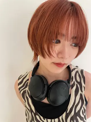 ショート カラー ショート/ボブ/ 吉祥寺/ryoのヘアスタイル