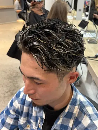 パーマ メンズ Lia近鉄八尾店所属・HIRO ✂︎のヘアスタイル