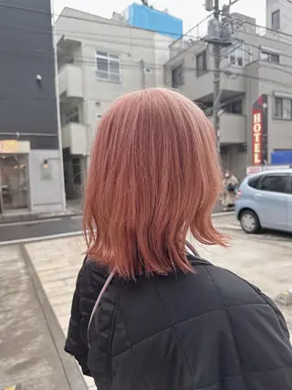ミディアム カラー ヘアアレンジ ROIS渋谷【ロイス】所属・高橋大樹/グレージュ /ベージュ/美髪のヘアスタイル