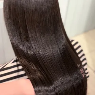 セミロング カラー 美髪縮毛矯正/髪質 改善/Lecielのヘアスタイル