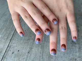 ネイル YUKIMO🍎名駅 /ニュアンスのネイルデザイン