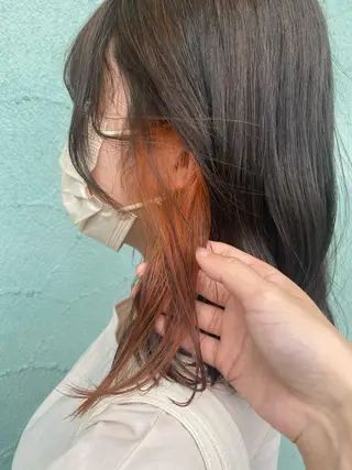 ミディアム カラー ☔️サロンモデル募集 ☔️セイラ☔️のヘアスタイル