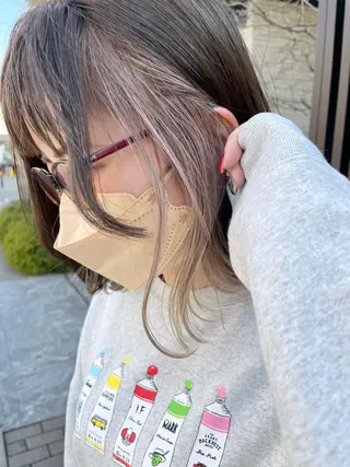 ミディアム 伊藤 一樹のヘアスタイル