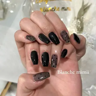 カラー Blanche　mimii所属・Blanche Ayaのネイルデザイン