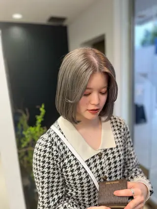 ショート カラー ヘアアレンジ Crescere所属・小島 凜のヘアスタイル