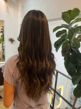 ミディアム カラー 堀井 凌平のヘアスタイル