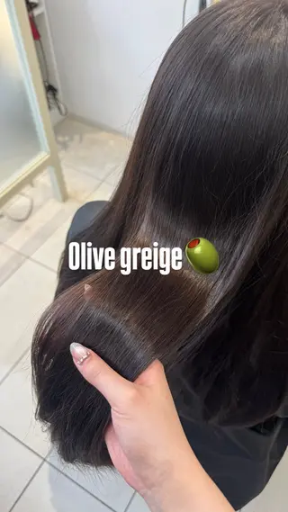 ロング ‎🤍透明感×ツヤ髪 / Saki‎🤍のヘアスタイル