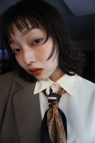 ミディアム カラー mashu Atoro所属・梅田美容室 / miyuの眉毛・アイブロウイメージ