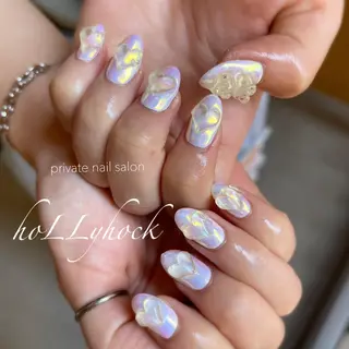 ネイル nail salon hoLLyhockのネイルデザイン