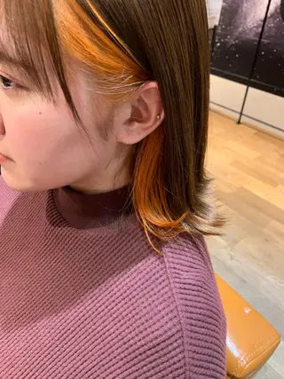 カラー 🌸ケアサロン🌿 Mertie🍀のヘアスタイル