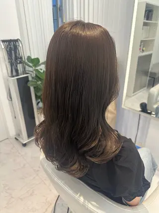 ロング 縮毛矯正/ネイル 🌻ひまわり🌻のヘアスタイル