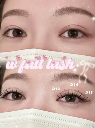 マツエク・マツパ アイラッシュサロンセリナ新宿南口店所属・Serina新宿南口 佐藤のマツエク・マツパデザイン