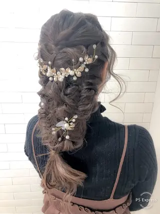 ロング ヘアアレンジ *ヘッドスパ* 保田 遥*のヘアスタイル