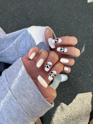 ロング カラー ヘアアレンジ キッズ ネイル マツエク・マツパ アイブロウ 福田 加奈のネイルデザイン