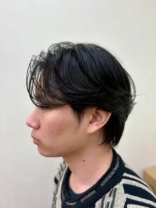 ミディアム パーマ メンズ 電髪倶楽部STREET所属・田和 直樹のヘアスタイル