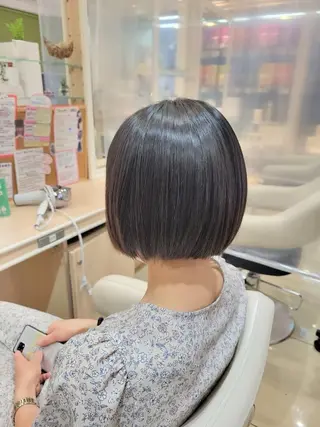 ミディアム Ash瀬谷 長嶋零のヘアスタイル