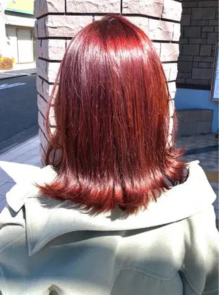 ミディアム La fith hair rond 立川店所属・kyosuke 透明感カラーのヘアスタイル