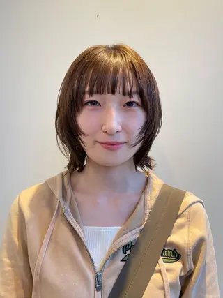 ミディアム Toiro 横浜所属・🎀レイヤー/パーマ カラー/ai🎀のヘアスタイル