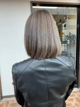 ミディアム レディース専用🌷咲 の垢抜けブリーチ部屋のヘアスタイル