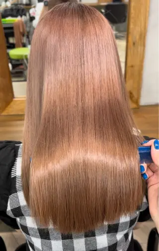 カラー ﾖｼﾅｶﾞﾏﾕ🦕 透明感カラーのヘアスタイル