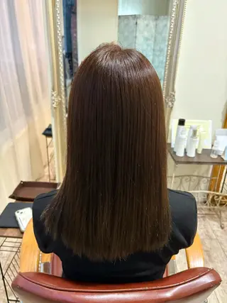 ロング カラー いもの こはるのヘアスタイル