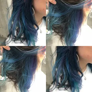 ミディアム カラー 原宿サロン代表 デザインカラー伊藤卓のヘアスタイル