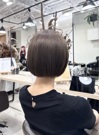 ショート 地毛風縮毛矯正 / ショート🫧ひらやまのヘアスタイル