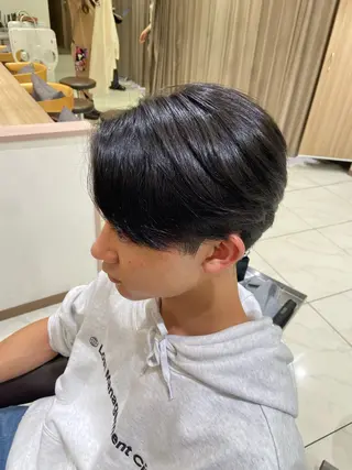 ショート パーマ メンズ メンズ縮毛・ 曲がる縮毛矯正のヘアスタイル