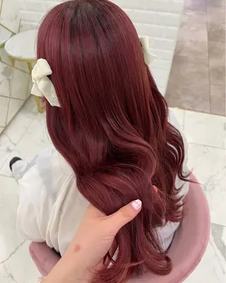 ロング カラー Tinker Lip  ティンカーリップ所属・小林 愛華のヘアスタイル
