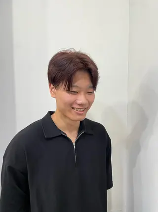 メンズ 艶・暖色カラー/ メンズ/名駅/ユキハのヘアスタイル