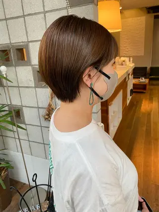 ショート 塩澤 榛奈のヘアスタイル