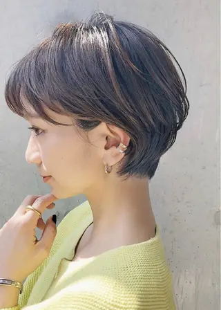 ショート パーマ davin中目黒 KATOのヘアスタイル