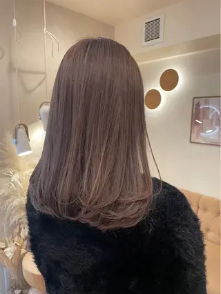 セミロング カット/レイヤー /名古屋/Ayakaのヘアスタイル