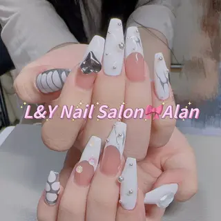 ネイル L&Y Nail🎀 思雪のネイルデザイン