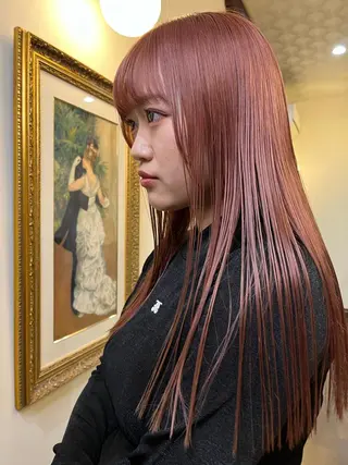 ロング カラー FLORIAN所属・HARUTA /FLORIAN田原のヘアスタイル