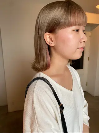 ショート カラー 今泉 颯太/room3のヘアスタイル