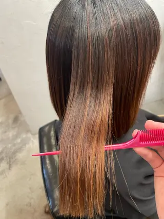 ミディアム veretta.香里園所属・筒井 沙祐奈のヘアスタイル