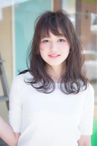 セミロング hatena所属・末吉 慶多のヘアスタイル