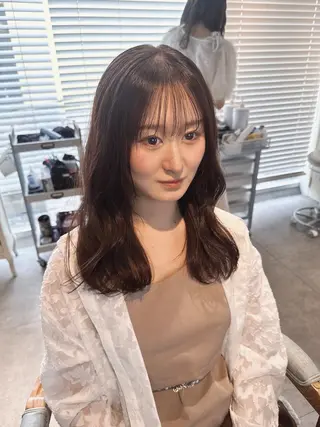 ミディアム 瀬畑 拓海のヘアスタイル