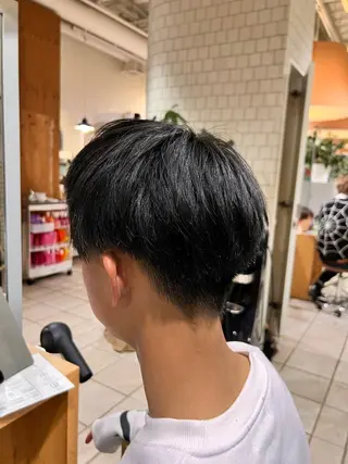 ショート メンズ ヘアーサロン　エムプラス　ヨツバコ所属・壽賀 竜佑のヘアスタイル