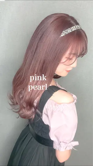 ミディアム カラー Selenehair 三条本店のヘアスタイル