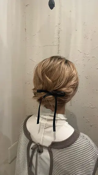 ヘアアレンジ H by shiomih所属・藤原 楓愛/shiomiHのヘアスタイル
