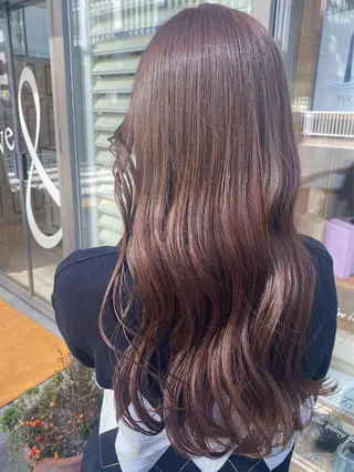 ロング カラー 🧸にしかた ちひろ🧸 / 渋谷のヘアスタイル
