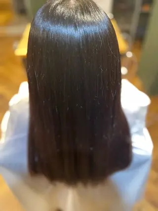 ロング カラー 髪質改善ヘアエステ AInoa RUANA 青山所属・✨️髪質改善 ミヤケのヘアスタイル